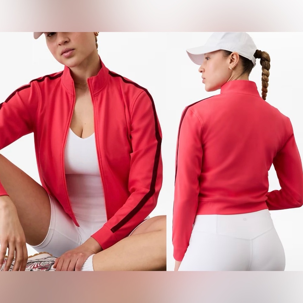 NWT Athleta Finish Line Jacket in Color Punch